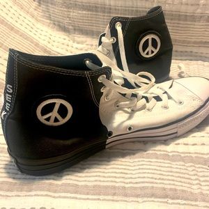 Men’s Converse Peace Hi-Top Tennis Shoes